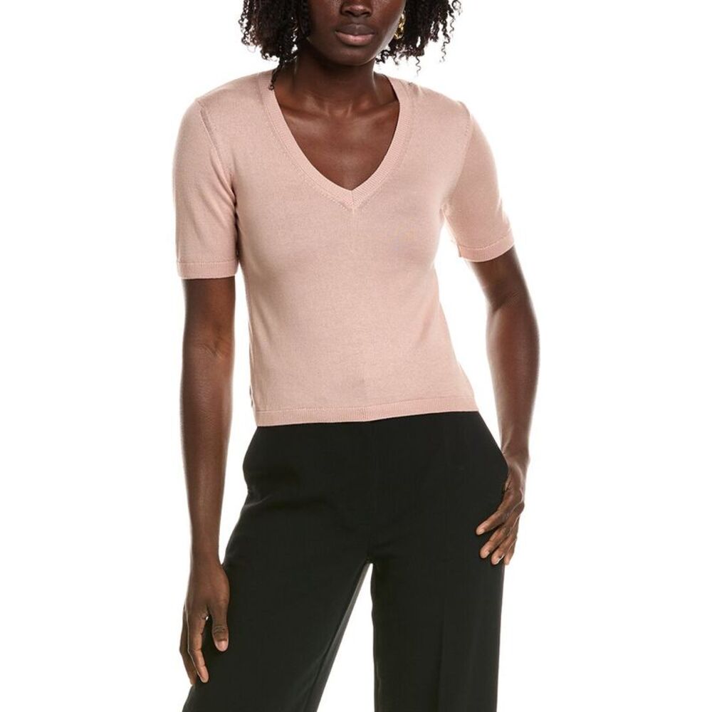 Officine Générale Womens Officine Generale Knit Top, Pink